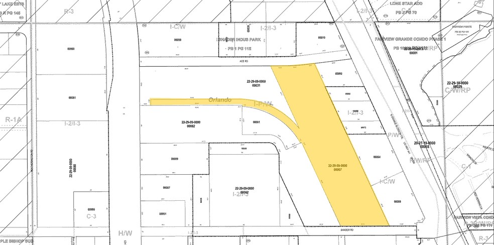 2515 Shader Rd, Orlando, FL à louer - Plan cadastral – Image 3 sur 3