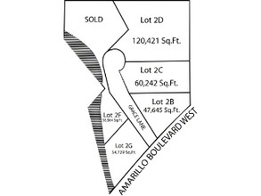 200 Grace Ln, Amarillo, TX - VUE AÉRIENNE  vue de carte