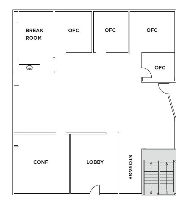 20 S Santa Cruz Ave, Los Gatos, CA à louer Plan d’étage– Image 1 sur 1