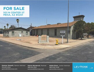 Plus de détails pour 501 N Center St, Mesa, AZ - Bureau à vendre