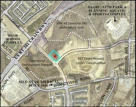 8400 Cattail Wy, Brandywine, MD - Vue aérienne  vue de carte