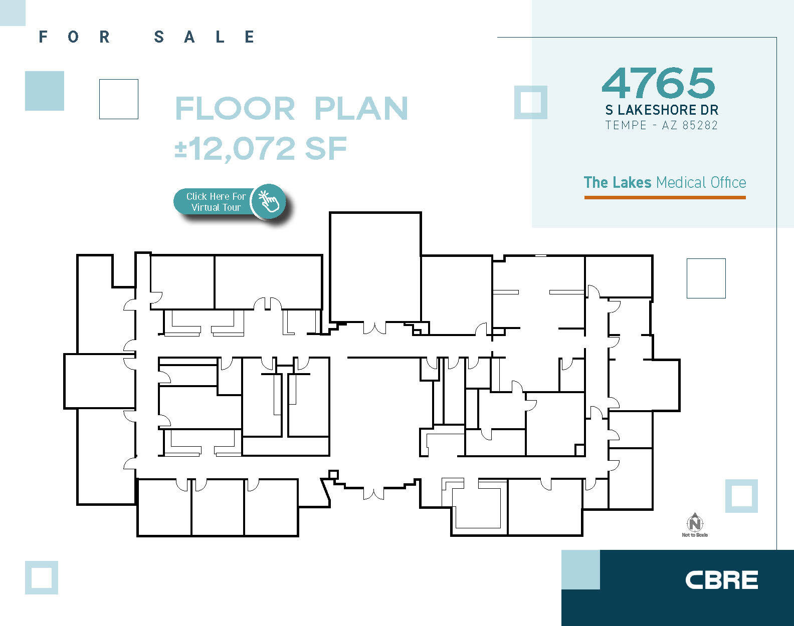 4765 S Lakeshore Dr, Tempe, AZ à vendre Plan d’étage– Image 1 sur 1