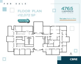 4765 S Lakeshore Dr, Tempe, AZ à vendre Plan d’étage– Image 1 sur 1
