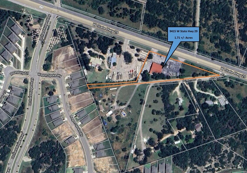 9415 W State Highway 29, Georgetown, TX à vendre - Photo de l’immeuble – Image 3 sur 27