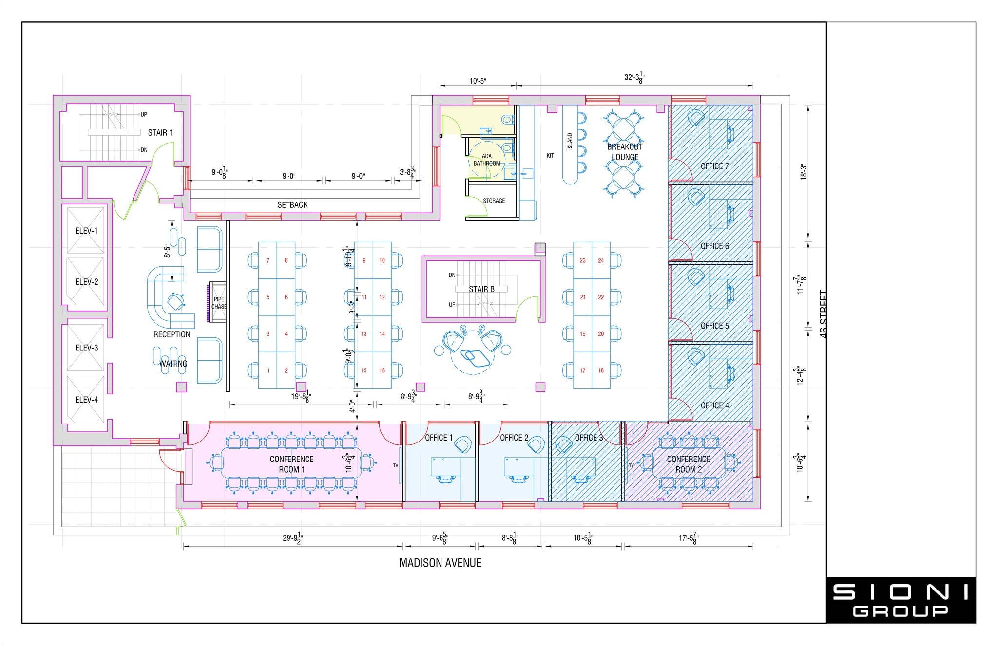 366 Madison Ave, New York, NY à louer Plan de site– Image 1 sur 12