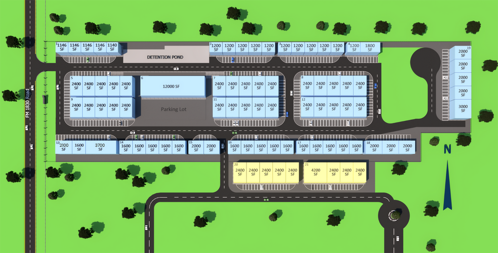 308 E Fm 1830, Argyle, TX à louer - Plan de site – Image 2 sur 18