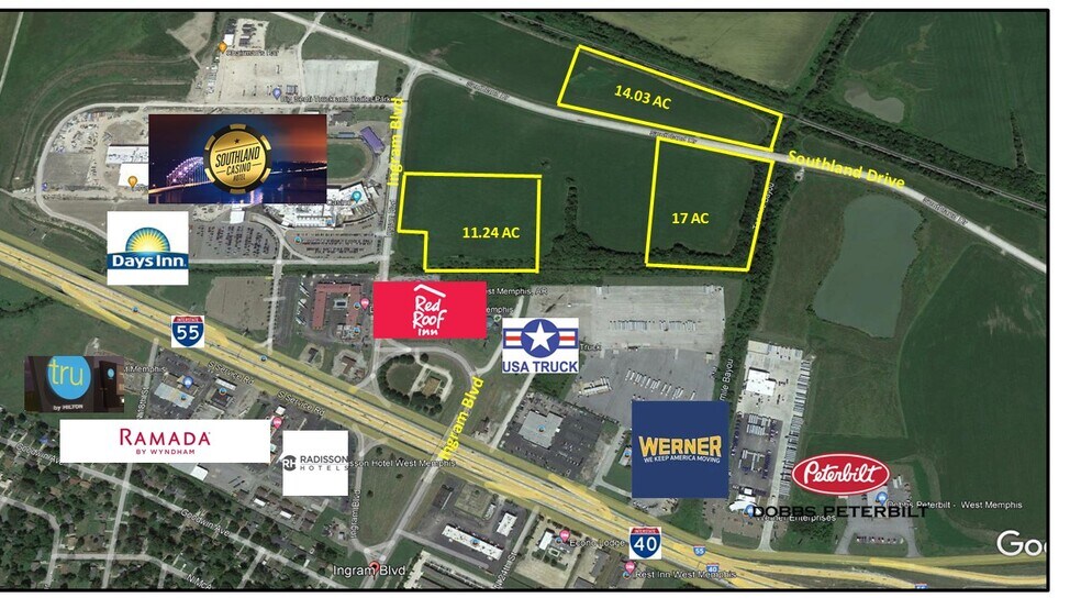Ingram Blvd, West Memphis, AR à vendre - Photo principale – Image 1 sur 1