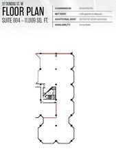595 Bay St, Toronto, ON à louer Plan d’étage– Image 1 sur 1