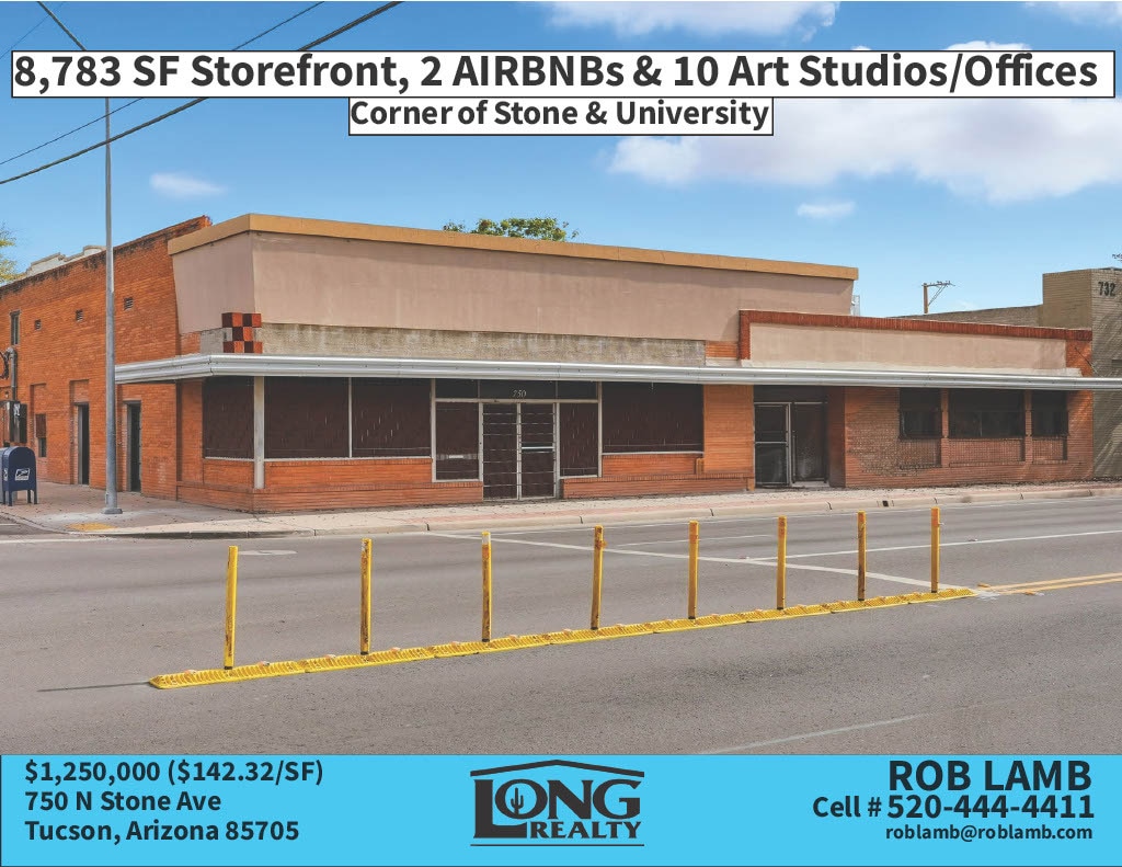 748 N Stone Ave, Tucson, AZ à vendre Photo principale– Image 1 sur 9