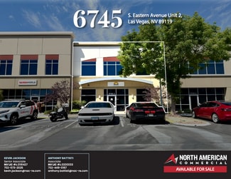 Plus de détails pour 6745 S Eastern Ave, Las Vegas, NV - Local d’activités à vendre
