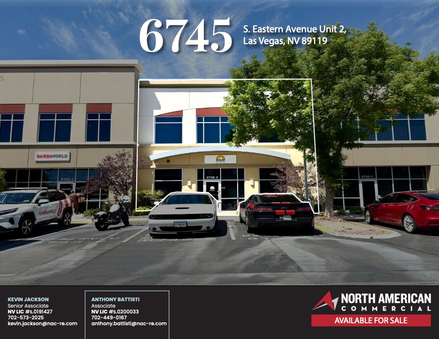 6745 S Eastern Ave, Las Vegas, NV à vendre Photo principale– Image 1 sur 6