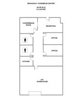 4013 E Broadway Rd, Phoenix, AZ à louer Plan d’étage– Image 1 sur 1