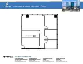 3010 Lyndon B Johnson Fwy, Dallas, TX à louer Plan d’étage– Image 1 sur 2