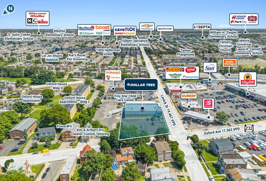 1315 E Washington Ln, Philadelphia, PA à vendre - Photo de l’immeuble – Image 3 sur 5