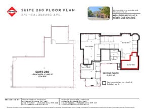 375 Healdsburg Ave, Healdsburg, CA à louer Plan d’étage– Image 1 sur 5