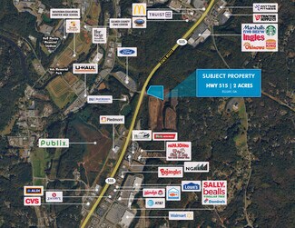 Plus de détails pour 515 hwy, Ellijay, GA - Terrain à louer