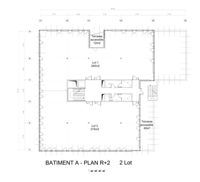 Bureau dans Honfleur à vendre - Plan d’étage – Image 3 sur 4