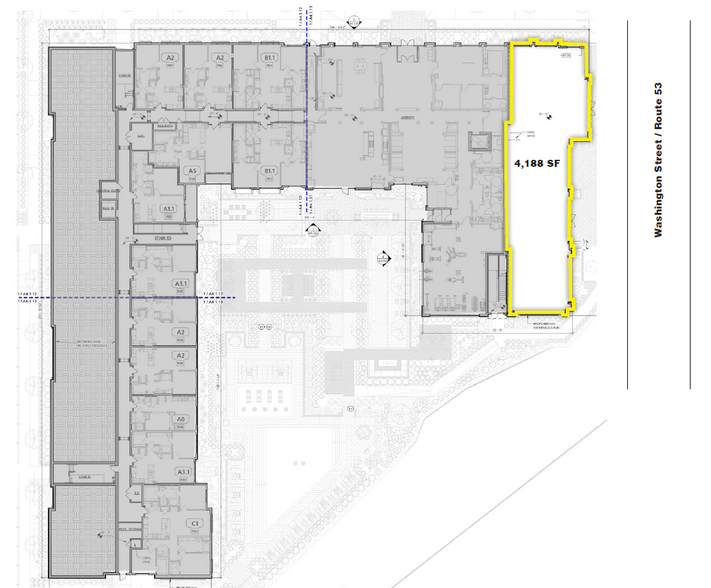 1325 Washington St, Weymouth, MA à louer - Plan de site – Image 3 sur 3