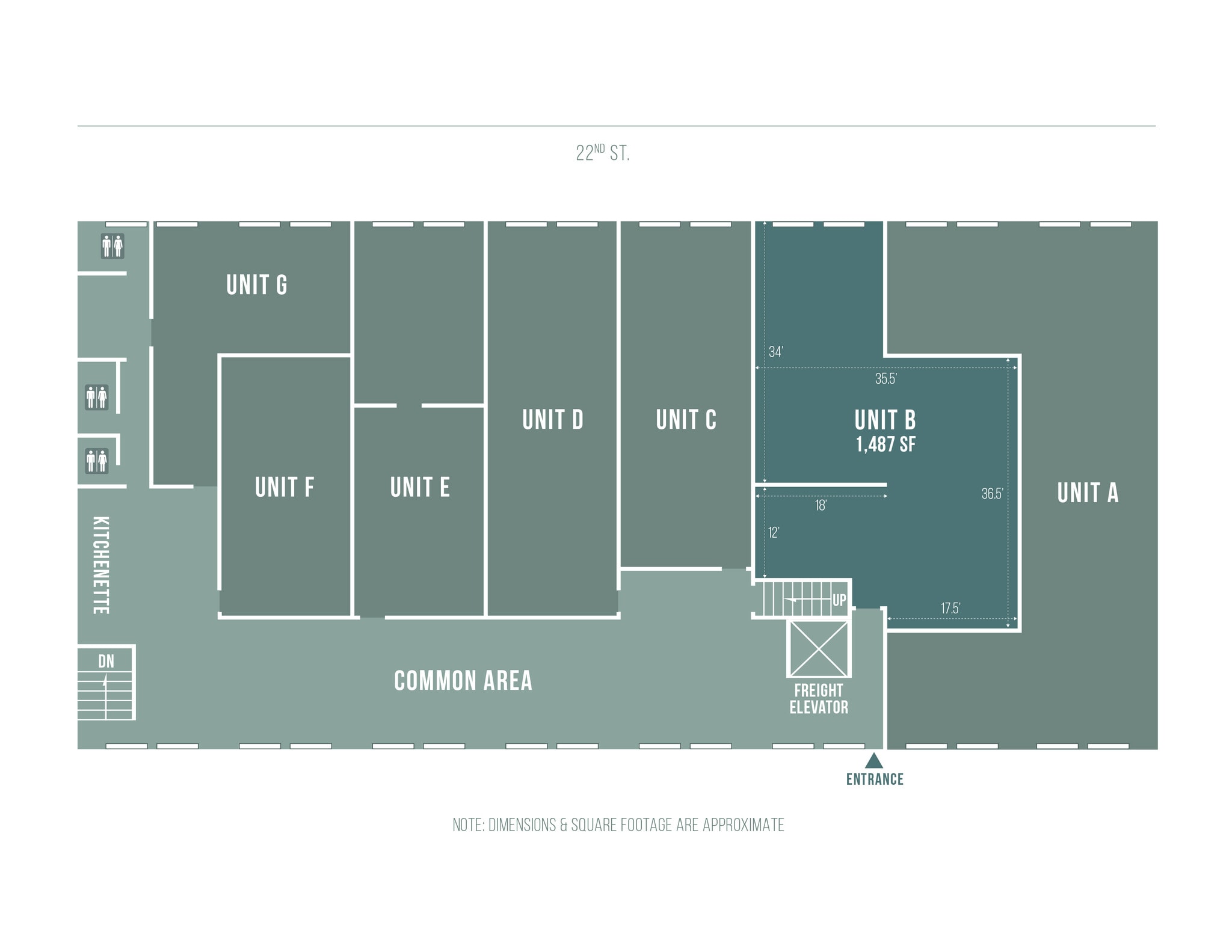 2130-2220 Livingston St, Oakland, CA à louer Plan d’étage– Image 1 sur 9