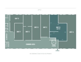 2130-2220 Livingston St, Oakland, CA à louer Plan d’étage– Image 1 sur 9