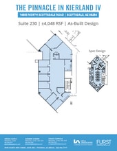 14850 N Scottsdale Rd, Scottsdale, AZ à louer Plan d’étage– Image 1 sur 1