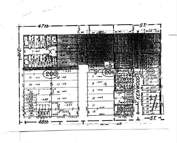 1301 E 47th St, Chicago, IL à louer - Plan cadastral – Image 2 sur 12