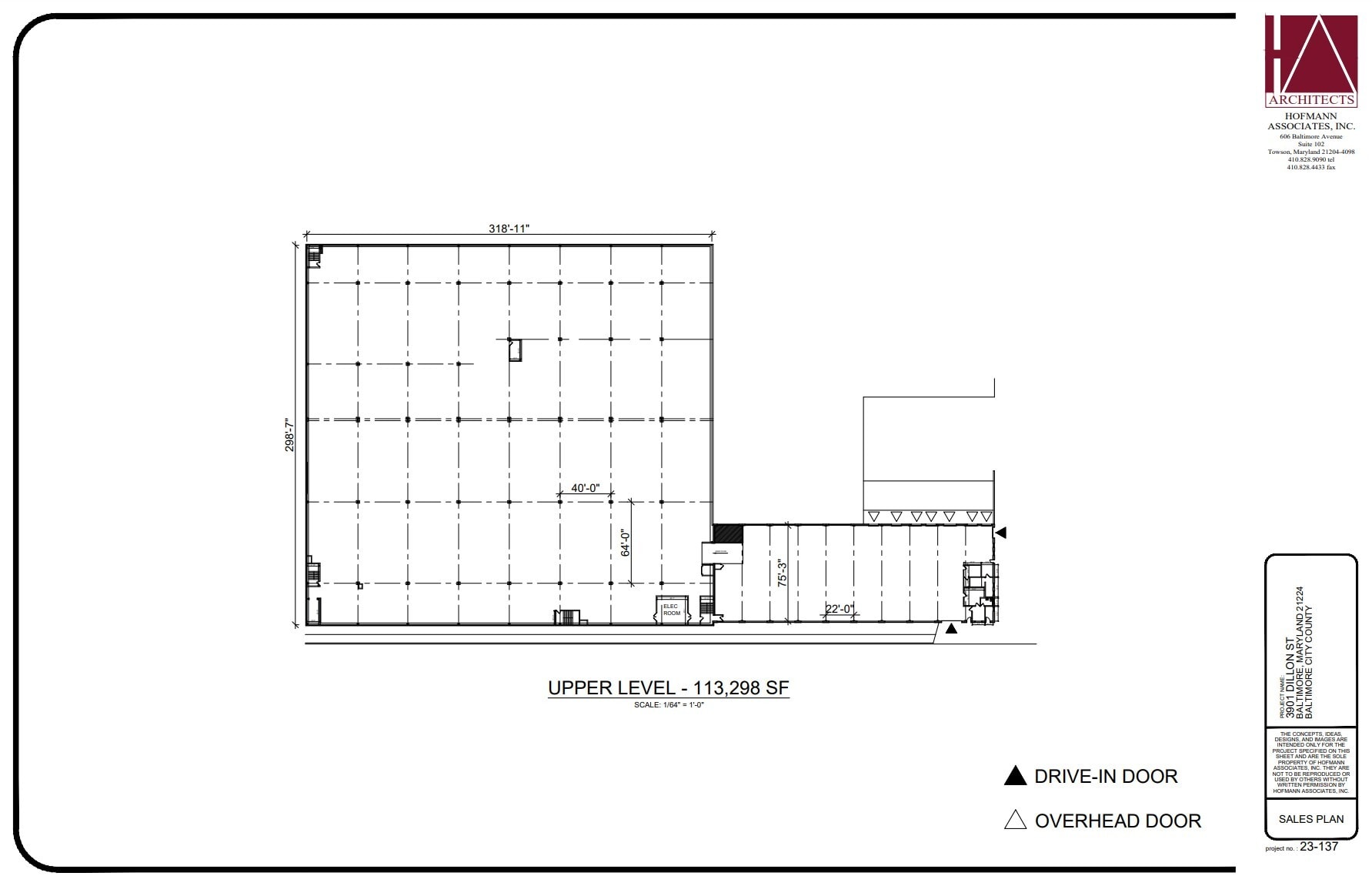 3901 Dillon St, Baltimore, MD à louer Plan d’étage– Image 1 sur 1