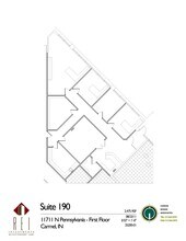 11711 N Pennsylvania St, Carmel, IN à louer Plan de site– Image 1 sur 1