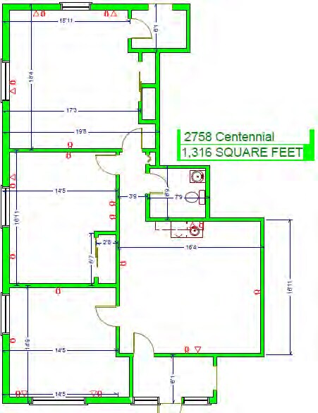 2750 Centennial Rd, Toledo, OH à louer - Plan d’étage – Image 3 sur 3