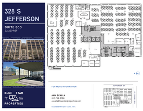 328 S Jefferson St, Chicago, IL à louer Plan d’étage– Image 1 sur 6