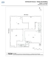 210 Eleventh Ave, New York, NY à louer Plan de site– Image 2 sur 11