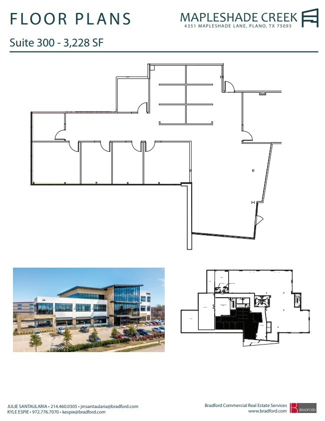 4351 Mapleshade Ln, Plano, TX à louer Plan d’étage– Image 1 sur 2
