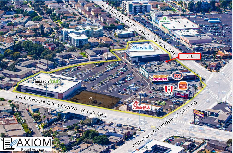6840-6854 La Tijera Blvd, Los Angeles, CA à louer - Photo de l’immeuble – Image 1 sur 3