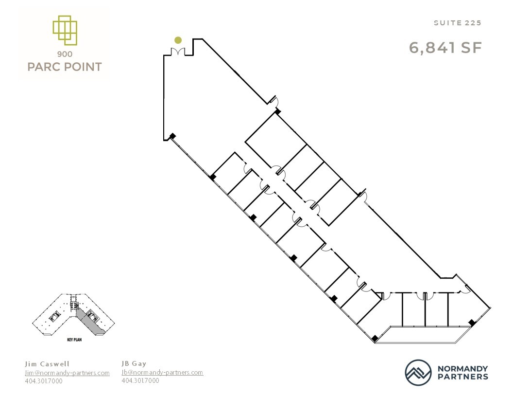 800 Parc Pt, Alpharetta, GA à louer Plan d’étage– Image 1 sur 8