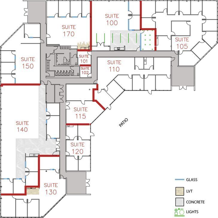 2 Executive Cir, Irvine, CA à louer Plan d’étage– Image 1 sur 1