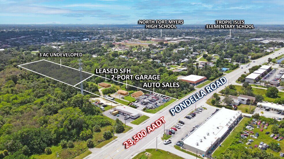 627 PONDELLA -1, North Fort Myers, FL à vendre - Aérien – Image 1 sur 13