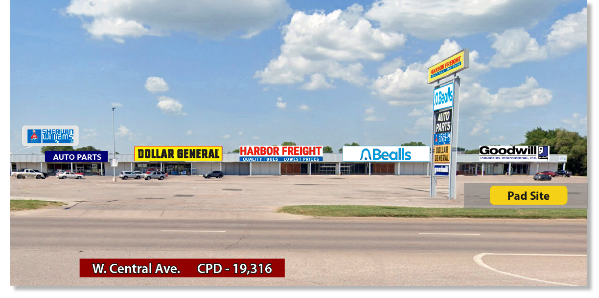 El Dorado Plaza Shopping Center, El Dorado, KS à vendre Photo principale– Image 1 sur 3