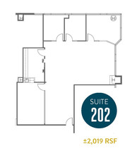 1702 E Highland Ave, Phoenix, AZ à louer Plan d’étage– Image 1 sur 1