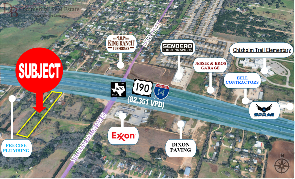 3825 W US Highway 190, Belton, TX à vendre - Aérien – Image 1 sur 1