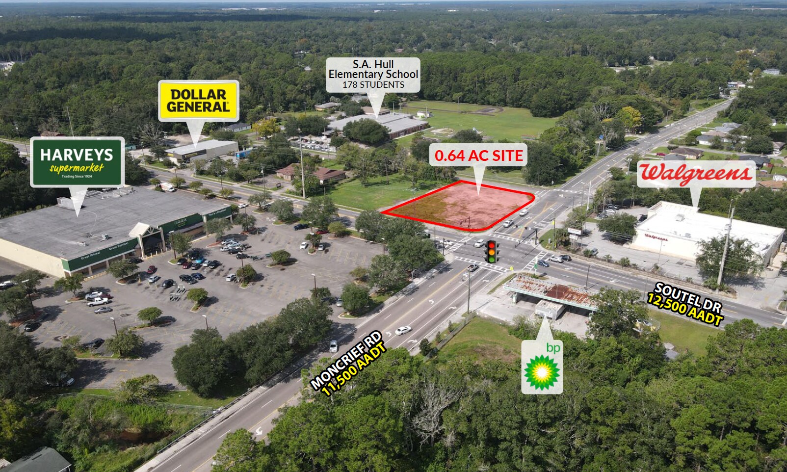 5402 Moncrief Rd W, Jacksonville, FL à vendre Photo de l’immeuble– Image 1 sur 5
