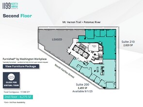 1199 N Fairfax St, Alexandria, VA à louer Plan d’étage– Image 1 sur 1