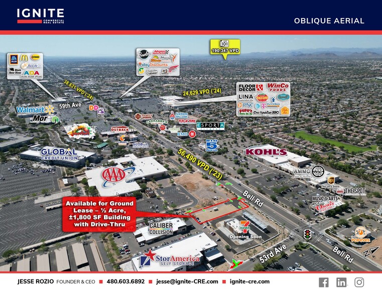 5311 W Bell Rd, Glendale, AZ à louer - Photo de l’immeuble – Image 2 sur 5
