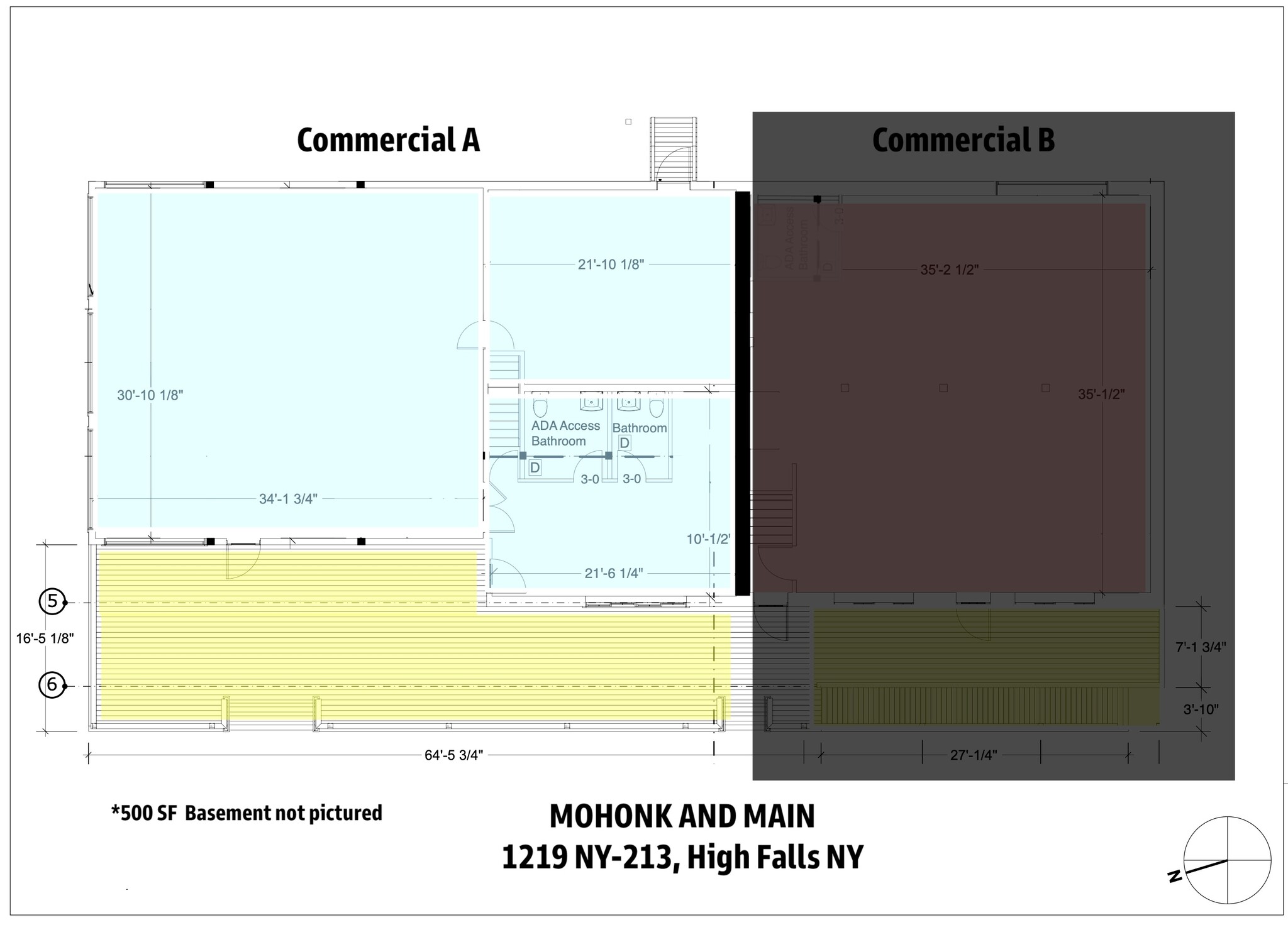 1219 Rt-213, High Falls, NY à louer Plan d’étage– Image 1 sur 10