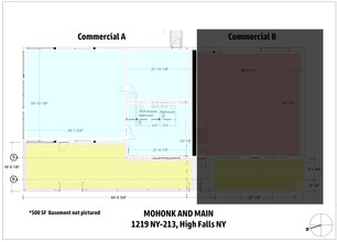 1219 Rt-213, High Falls, NY à louer Plan d’étage– Image 1 sur 10