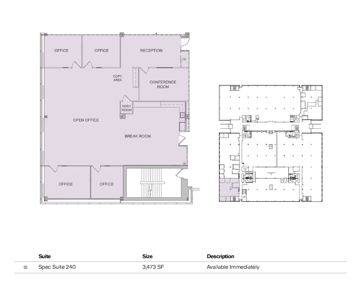 6555 Rock Spring Dr, Bethesda, MD à louer Plan d’étage– Image 1 sur 1