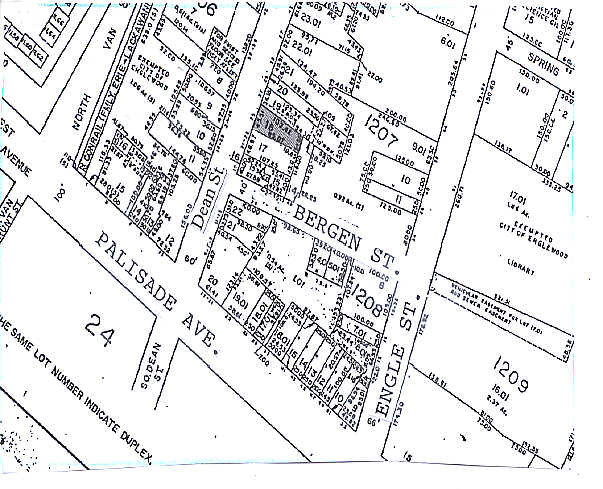 21-23 N Dean St, Englewood, NJ à louer - Plan cadastral – Image 2 sur 20