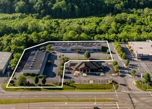 2637 E Stone Dr, Kingsport, TN - Vue aérienne vue de carte