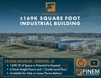 Plus de détails pour 14 Pine House Rd, Trenton, SC - Industriel/Logistique à vendre