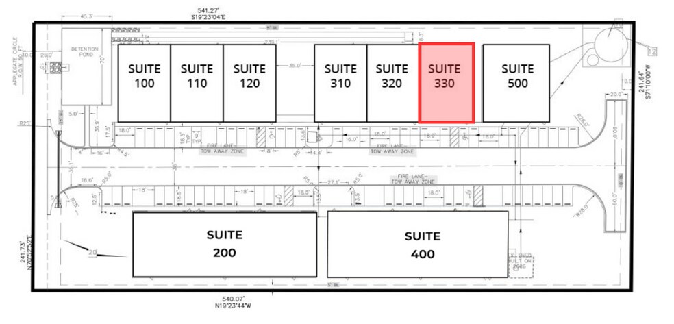 7 Applegate Cir, Round Rock, TX à louer - Plan de site – Image 2 sur 3