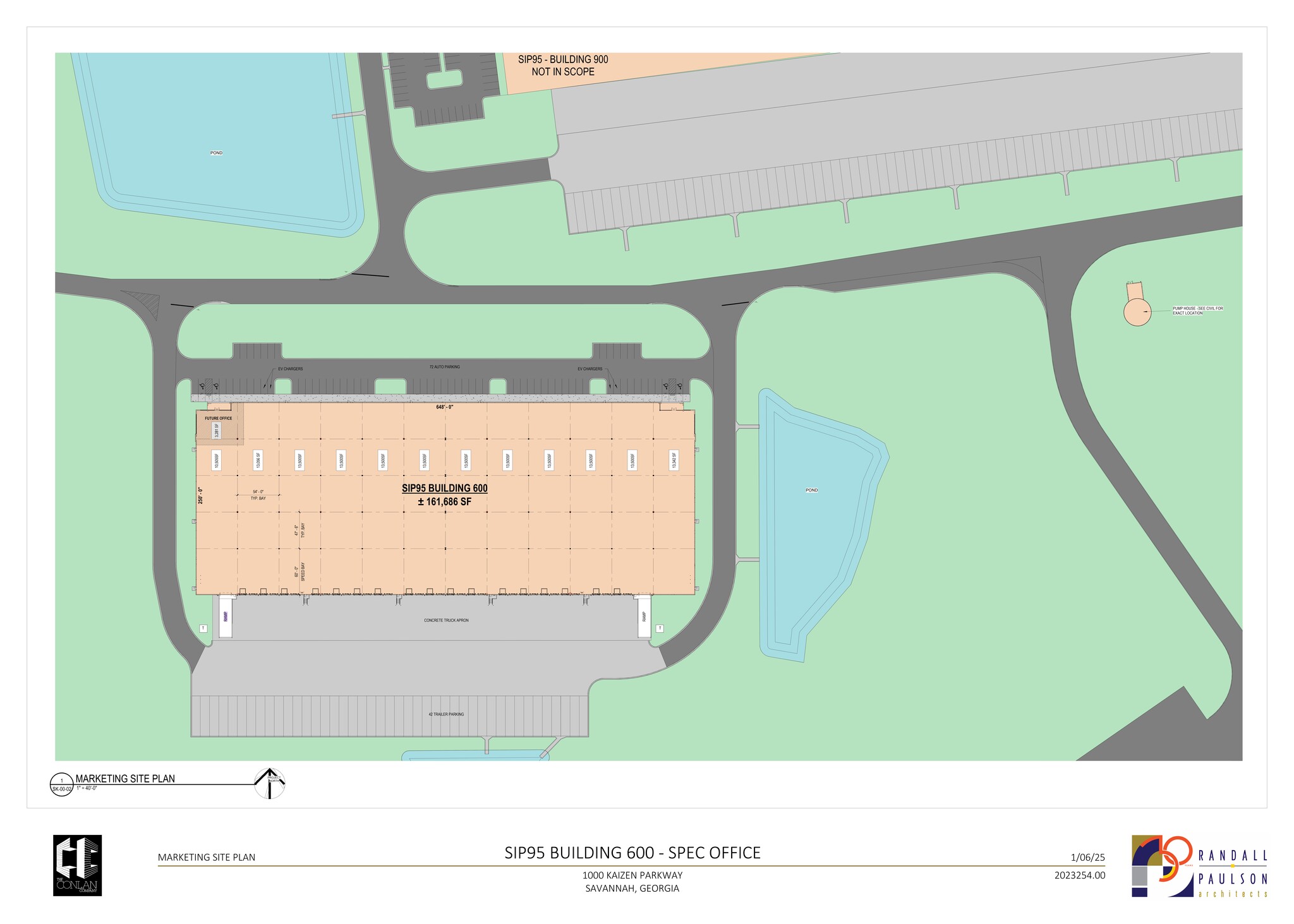 1000 Kaizen Parkway, Savannah, GA à louer Plan de site– Image 1 sur 2